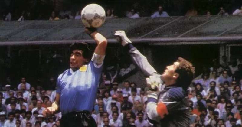 Maradona’s famous goal ball was sold in England for .4 million