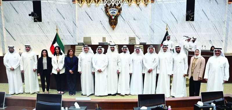 أعضاء المجلس البلدي عقب انتخاب اللجان 