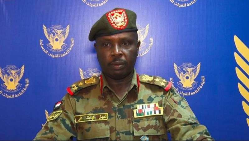 الناطق الرسمي باسم الجيش السوداني العميد نبيل عبد الله