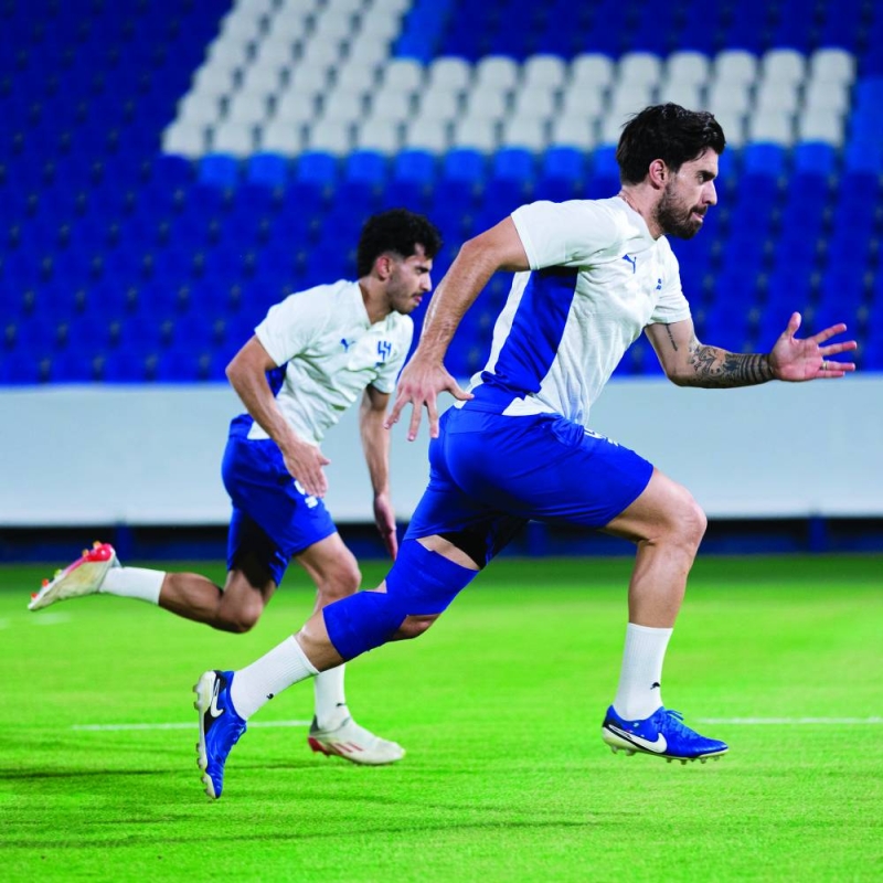 من تدريبات الهلال