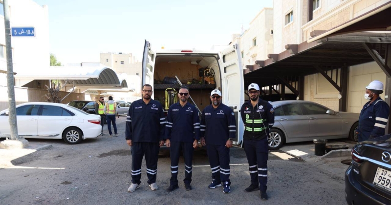 المشعان: بدء الصيانة الجذرية للطرق في الجابرية