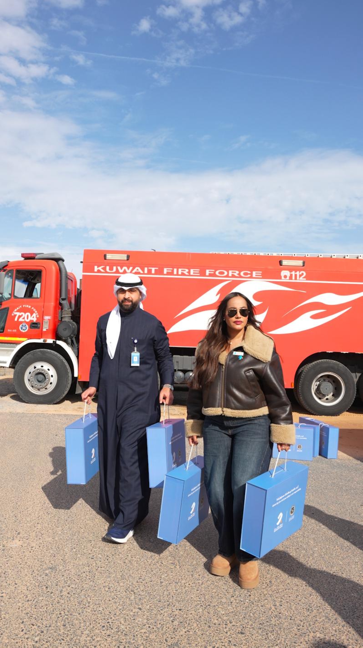 «برقان» و«الإطفاء» يطلقان حملة توعوية للسلامة خلال موسم التخييم